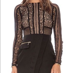 Three Floor La Noir dress UK6 / US2 / XXS